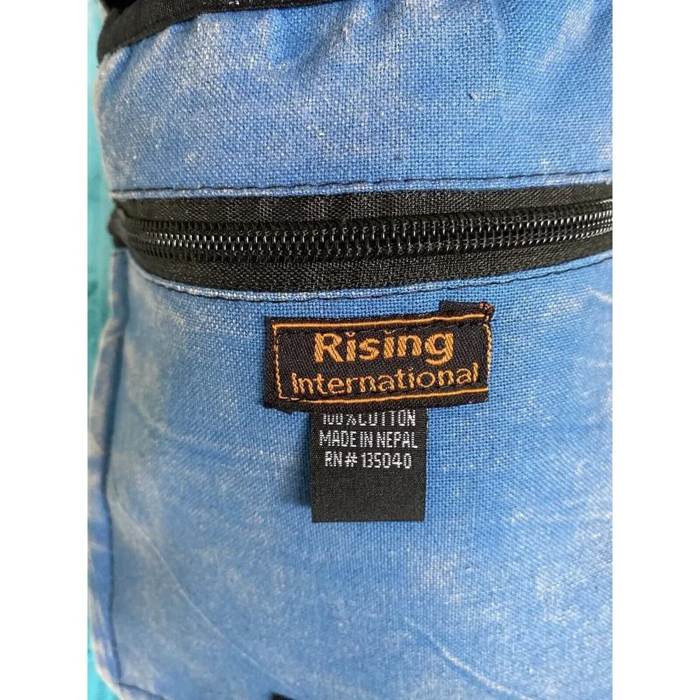 Rising‎ International Hippie Boho Bag Crossbody Handcrafted Made In Nepal 10